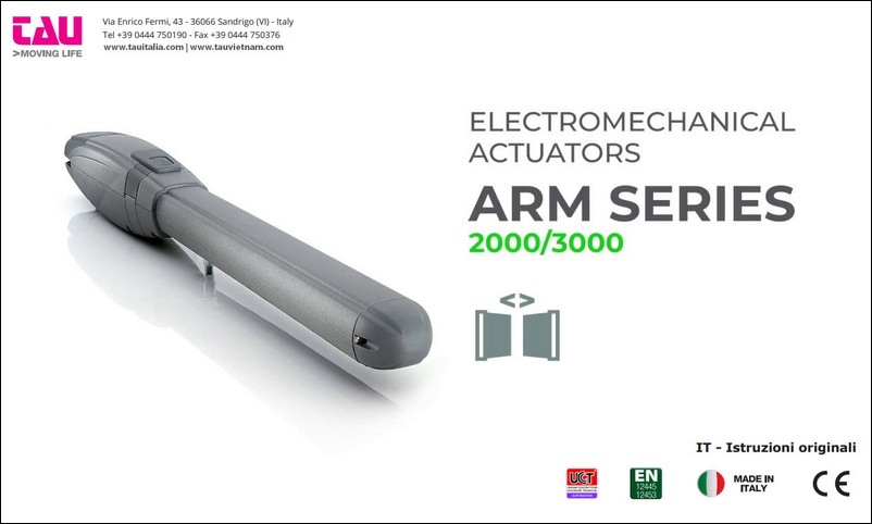 Motor Tau ARM2000BR-Detail 1