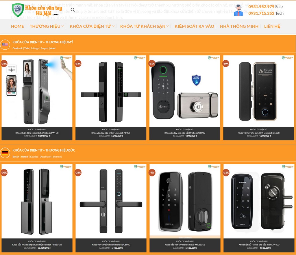 Website: Khóa cửa vân tay Hà Nội ( www.khoacuavantayhanoi.com )